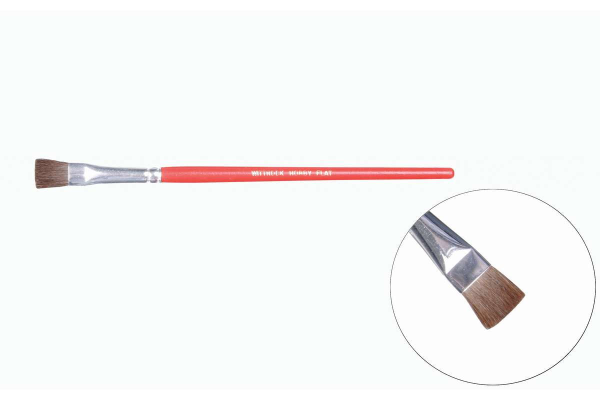 Hobby pensel 10 flad/fin